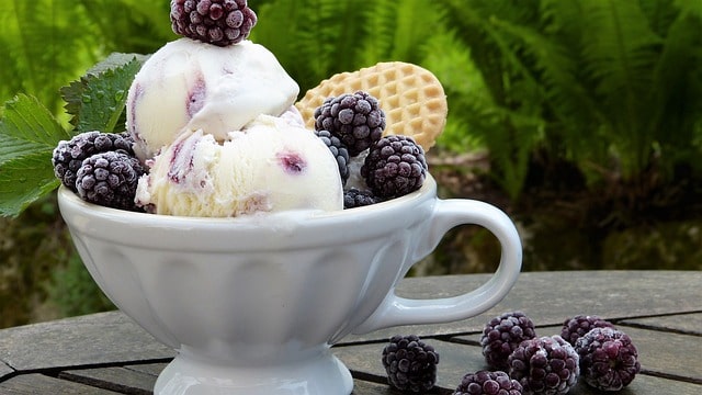 Disfrutar de un helado